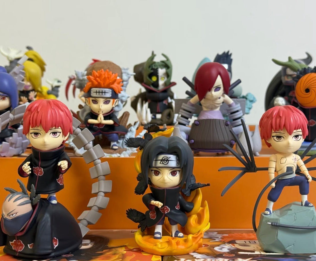 Naruto Akatsuki Blind Box Review: Unboxing the Full Akatsuki Figure Set - Qootoy-Hong Kong Ying Yue Development Limited
