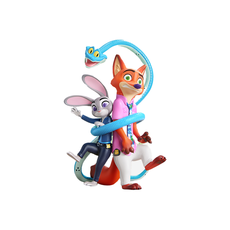 Zootopia blind box plush toy collection