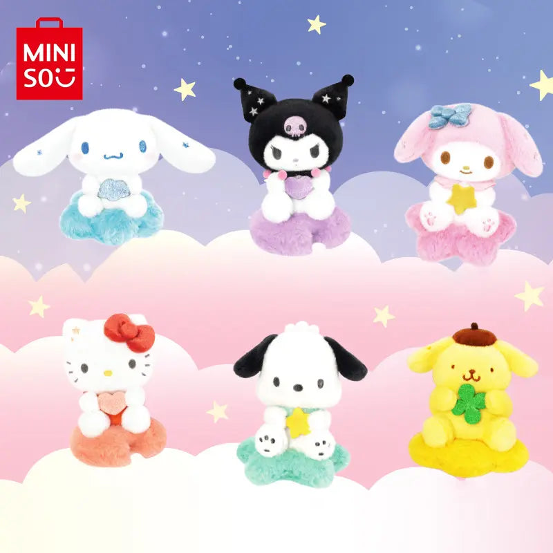 MINISO SR Star-Moon-Cloud Plush Hanging Ornament | Qootoy