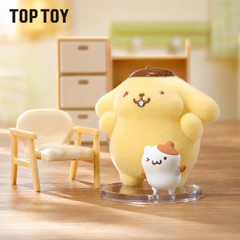 TOPTOY Pom Pom Purin Fluffy Daily Series Flocked Blind Box