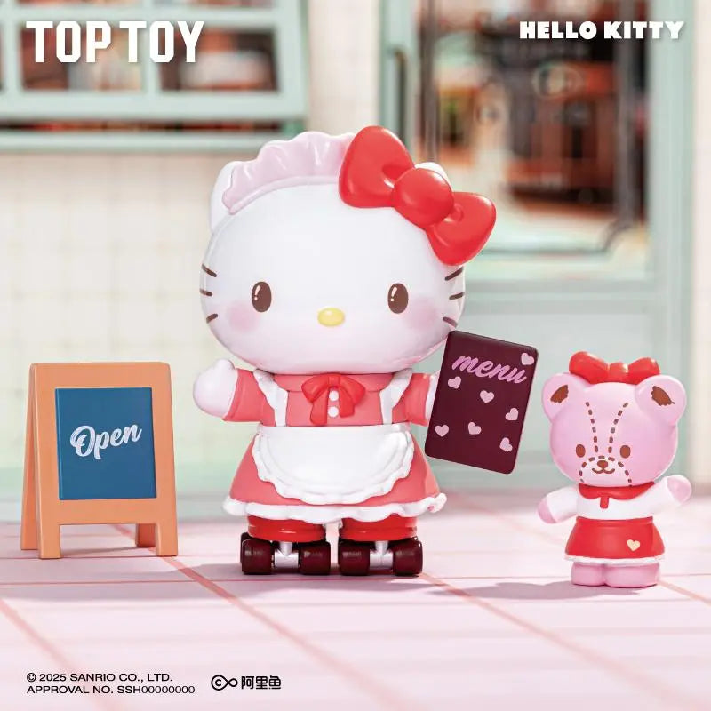 Sanrio Roller Skating Restaurant Figures Blind Box | Blind Box | Qootoy