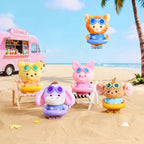 MICKEY&MINNIE Summer Swim Ring Series Plush Charm Blind Box