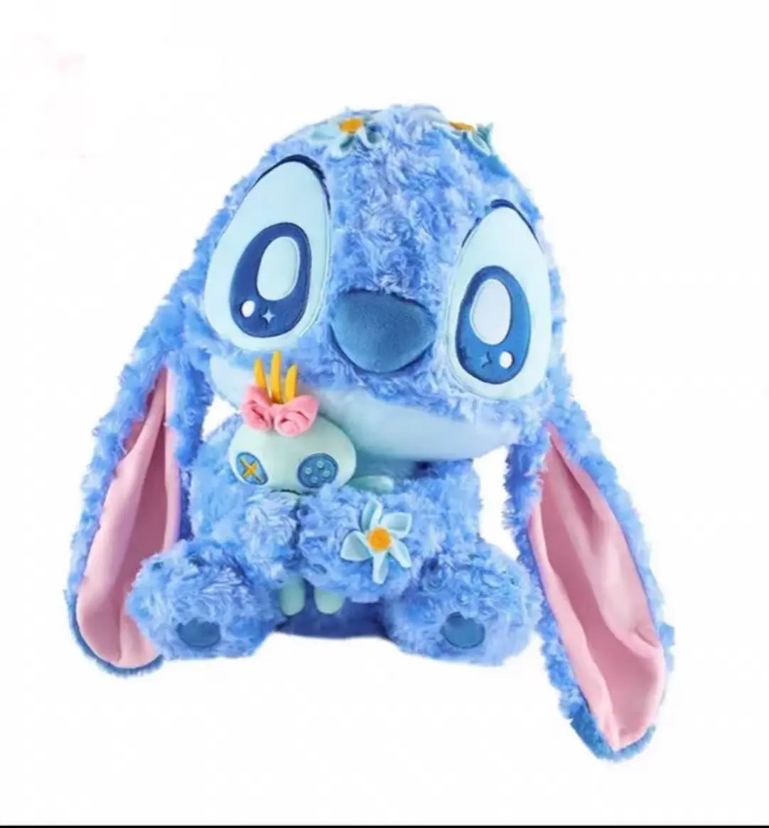MINISO Stitch Petal Plush Sitting Doll | Qootoy
