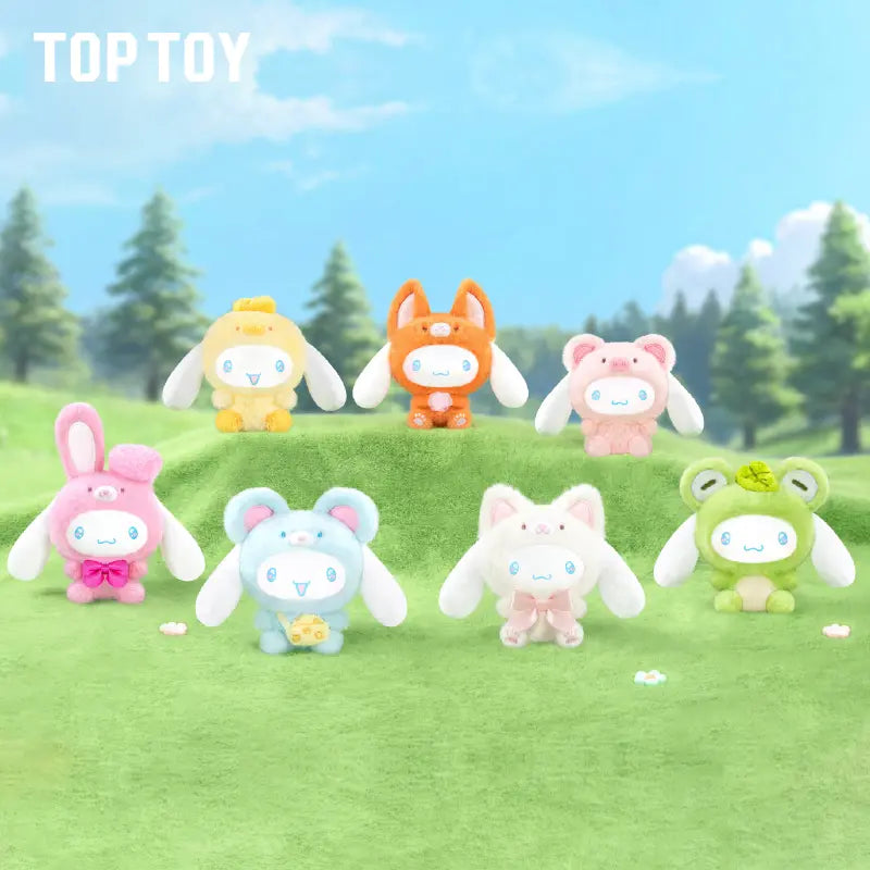 TOPTOY Cinnamoroll Animal Party Series Vinyl Plush Blind Box
