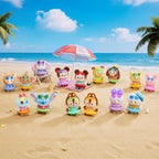 MICKEY&MINNIE Summer Swim Ring Series Plush Charm Blind Box