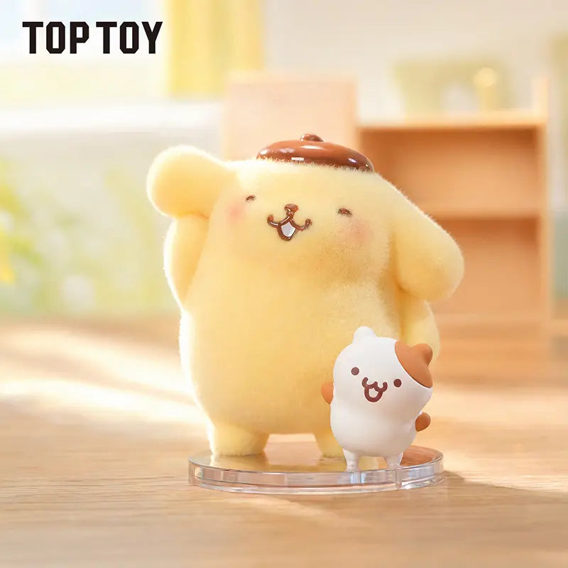 TOPTOY Pom Pom Purin Fluffy Daily Series Flocked Blind Box
