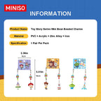 MINISO Toy Story Mini Beaded Charm Keychain