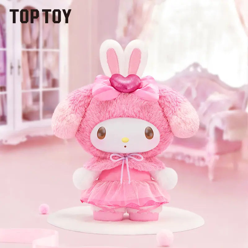 TOPTOY Mel Strawberry Cookie Rainbow Frosting Series Plush Doll | Qootoy