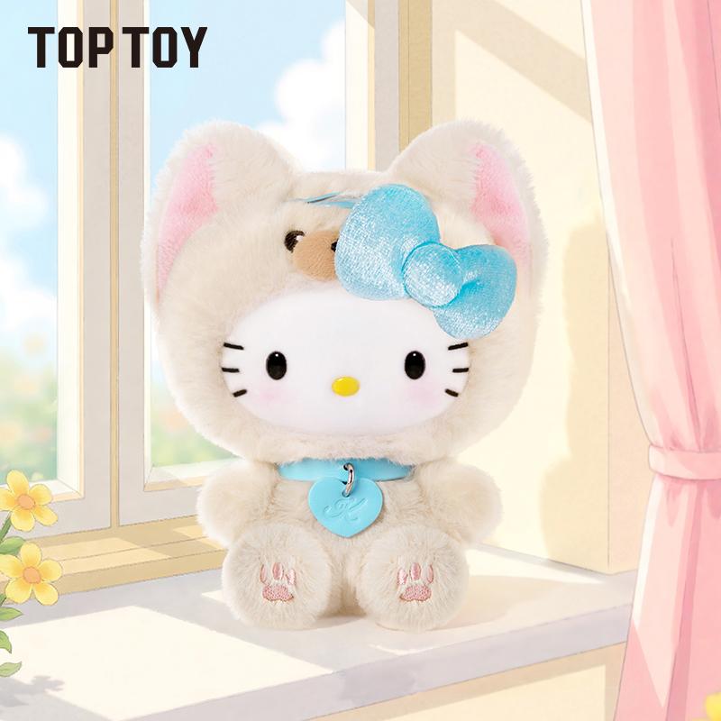 TOPTOY Hello Kitty Puppy Party Plush Pendant Blind Box