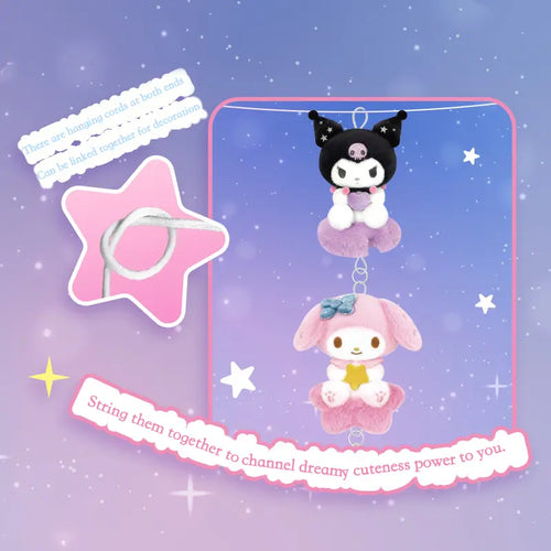 MINISO SR Star-Moon-Cloud Plush Hanging Ornament | Qootoy