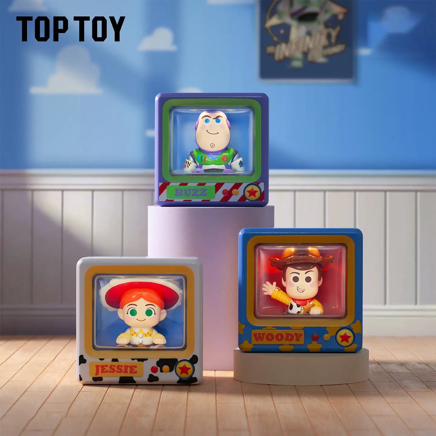 TOPTOY Toy Story Mini TV Series Figure Blind Box