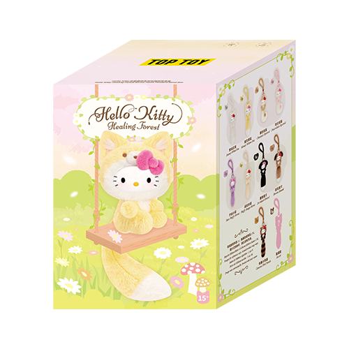 [Back to School] TOPTOY Hello Kitty Healing Forest Series Plush Charm Blind Box