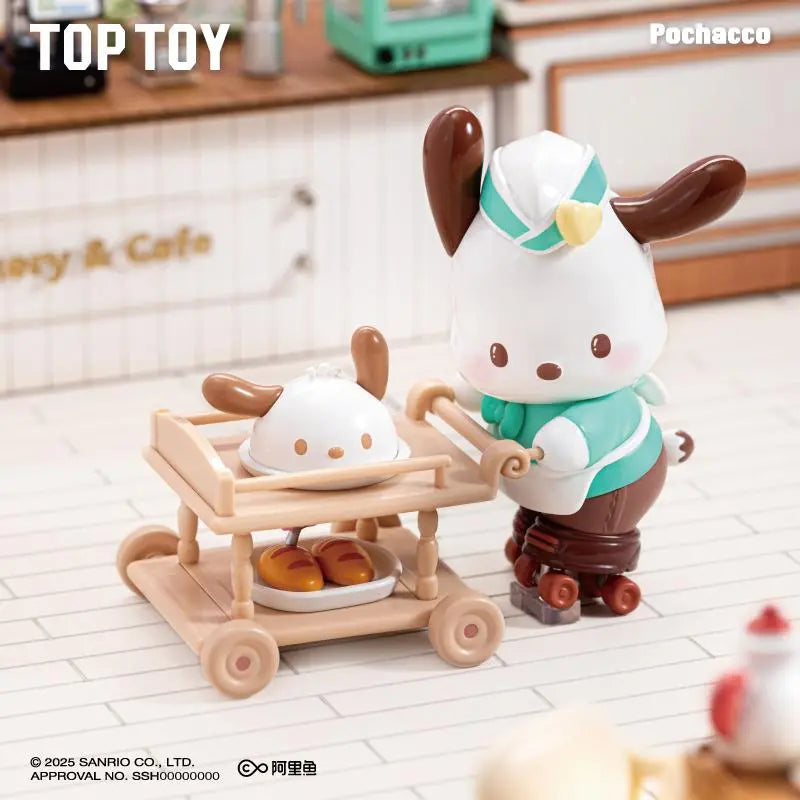 Sanrio Roller Skating Restaurant Figures Blind Box | Blind Box | Qootoy