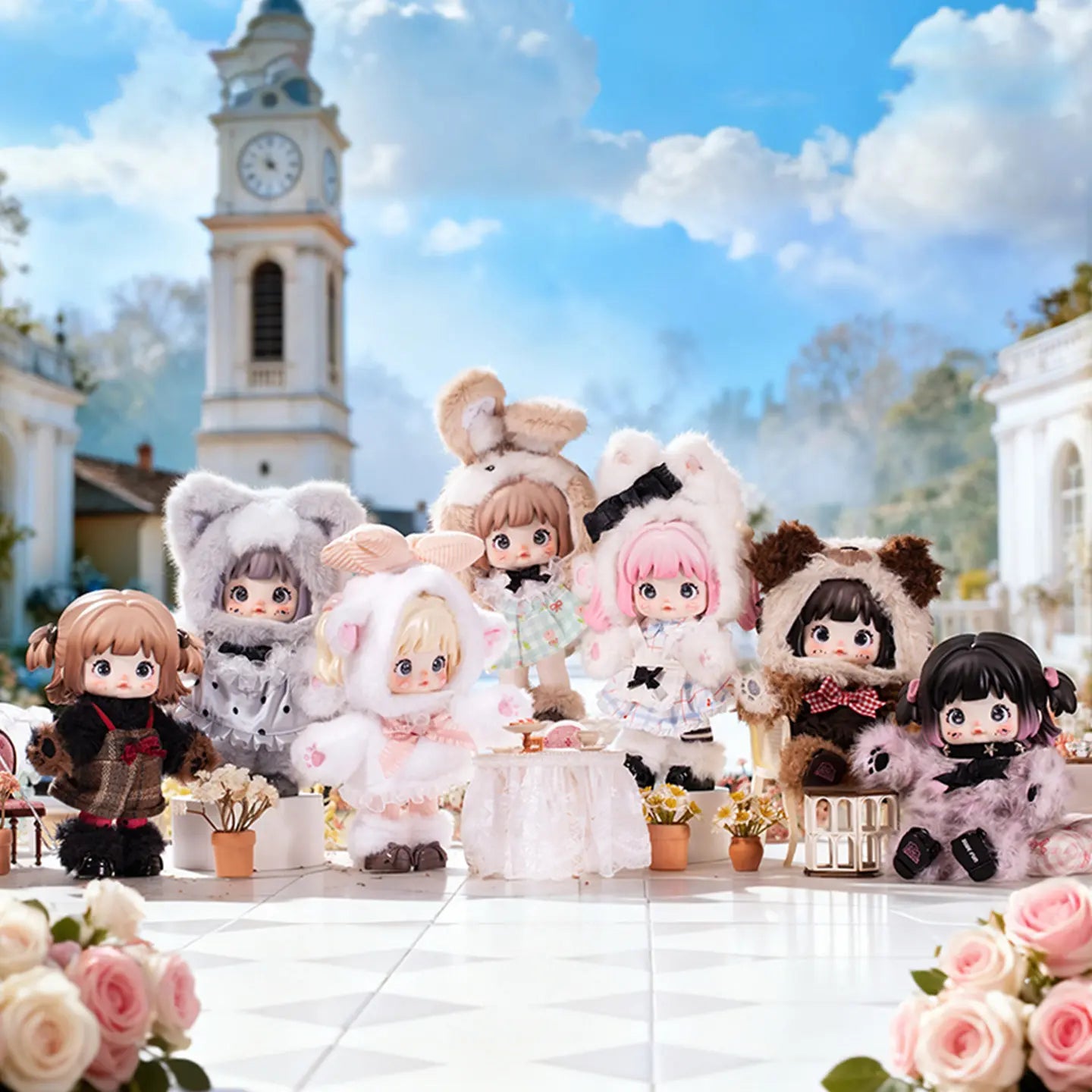 TOPTOY Nommi Forest Kingdom Series 5-Joint Movable Doll Blind Box | Qootoy