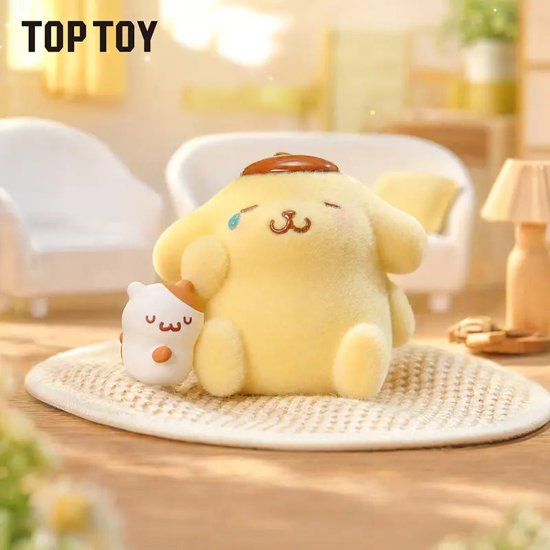 TOPTOY Pom Pom Purin Fluffy Daily Series Flocked Blind Box