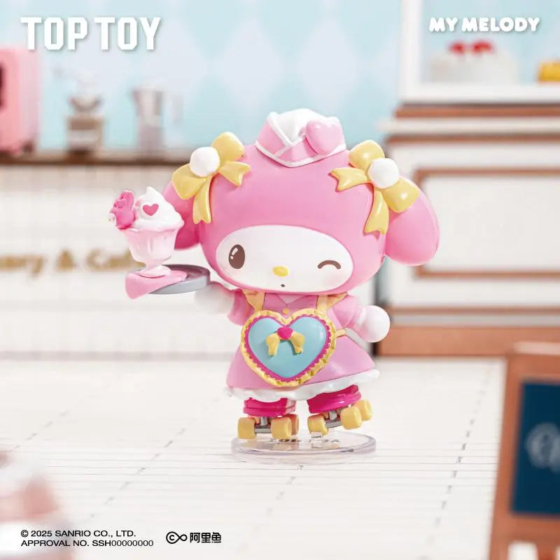 Sanrio Roller Skating Restaurant Figures Blind Box | Blind Box | Qootoy