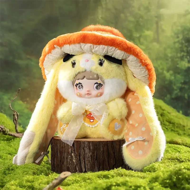 Nommi Mushroom Hat Series 400% Plush Blind Box | Blind Box | Qootoy