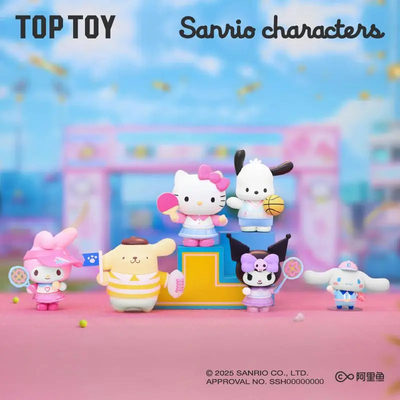SR Cute Characters Vibrant Sports Day Series Figures Blind Box | Blind Box | Qootoy