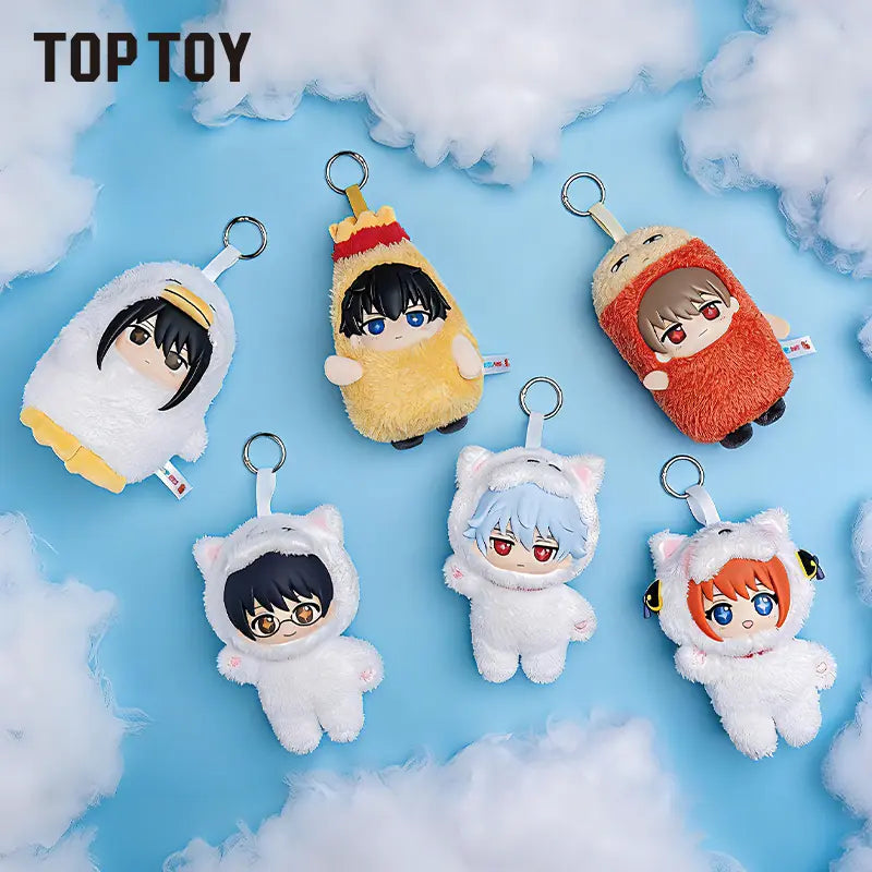 TOPTOY Gintama Vinyl Pendant Plush Doll Blind Box