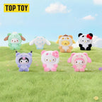 TOPTOY SR Family Color Panda Plush Blind Box