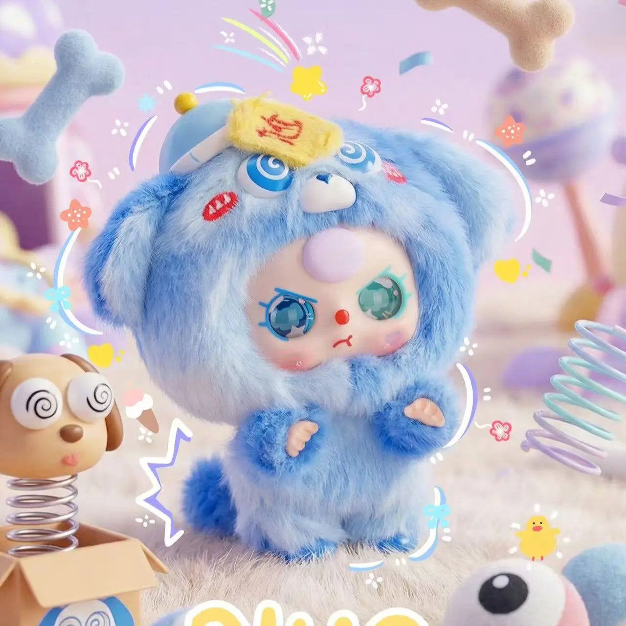 Baby Three Super Cute Mini Plush Pendant Blind Box