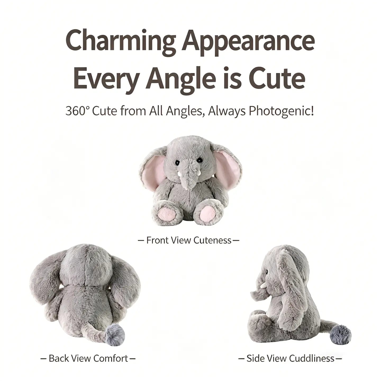 MINISO Row Sitting Series Elephant Plush Doll River