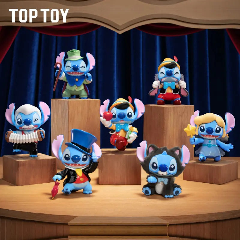TOPTOY Stitch x Pinocchio Fantasy Theater Series Blind Box