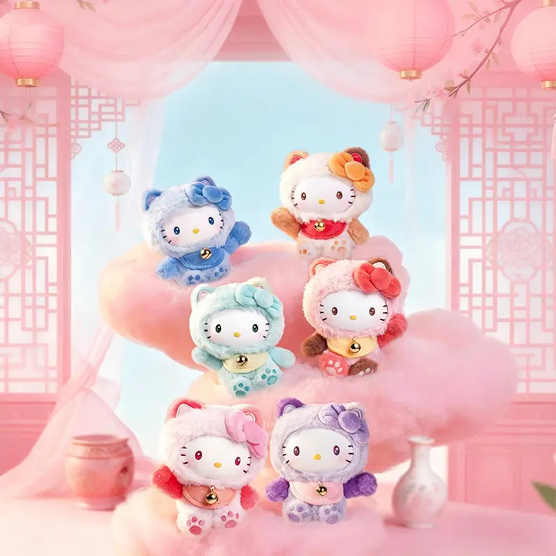 HK Meow Blessing Mini Series Vinyl & Plush Blind Box