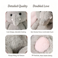 MINISO Row Sitting Series Elephant Plush Doll River