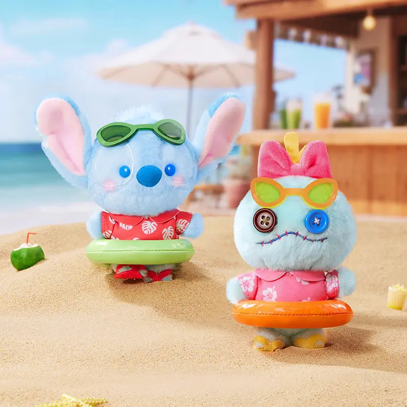MICKEY&MINNIE Summer Swim Ring Series Plush Charm Blind Box