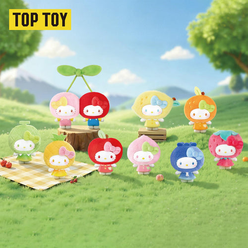 TOPTOY Hello Kitty Fruit House Series Charm Blind Box