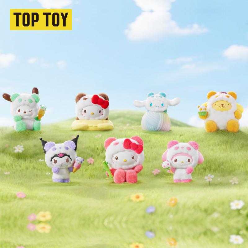 TOPTOY SR Family Colorful Panda Series Figure Blind Box