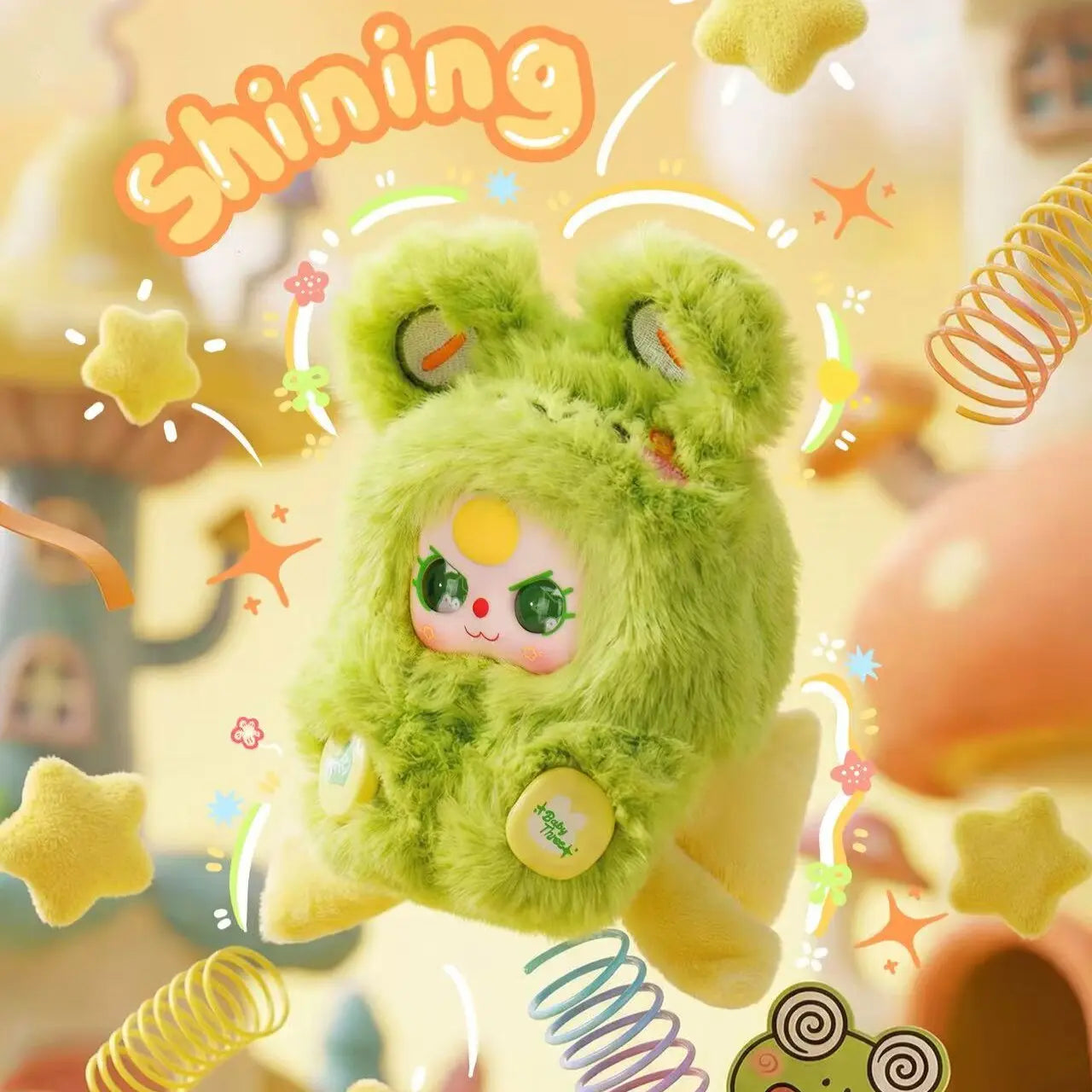 Baby Three Super Cute Mini Plush Pendant Blind Box