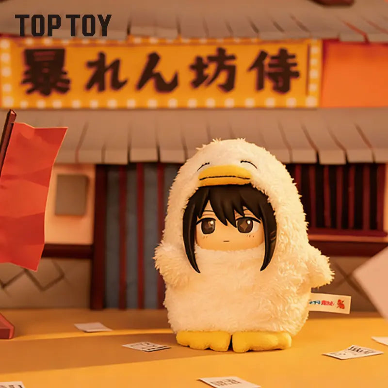 TOPTOY Gintama Vinyl Pendant Plush Doll Blind Box