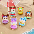 MICKEY&MINNIE Summer Swim Ring Series Plush Charm Blind Box