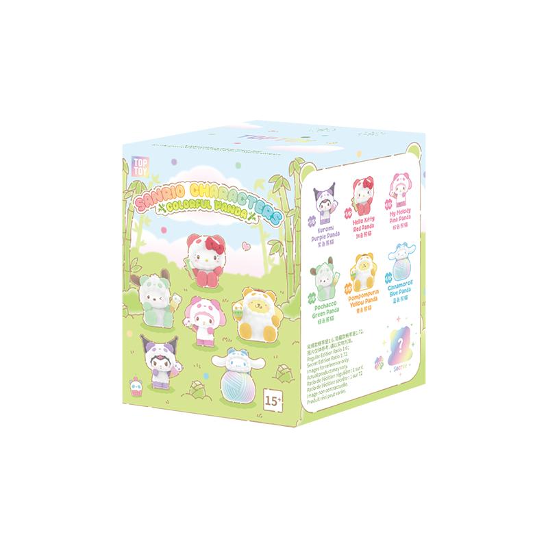 TOPTOY SR Family Colorful Panda Series Figure Blind Box