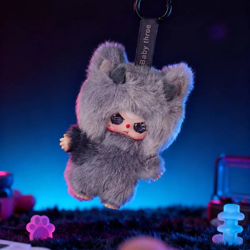 Baby Three Dragon Plush Blind Box Pendant - Qootoy - Hong Kong Ying Yue Development Limited