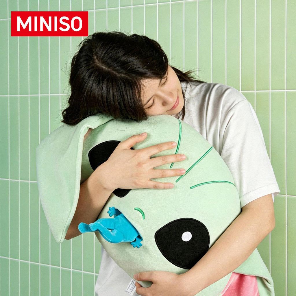 MINISO Star Wars Grogu Lying Plush Pillow & Hanging Pendant
