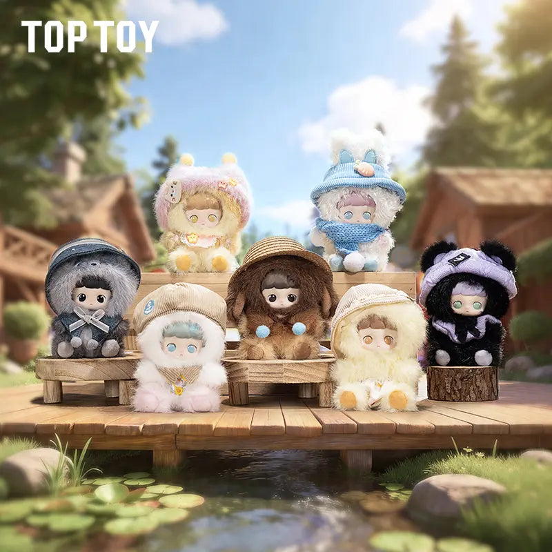TOPTOY Maidong Warm Winter Wooden Tale Series Vinyl Plush Blind Box