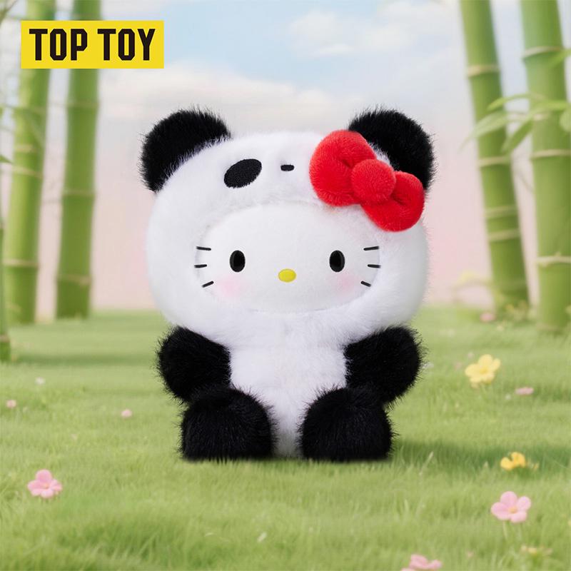 TOPTOY SR Family Color Panda Plush Blind Box