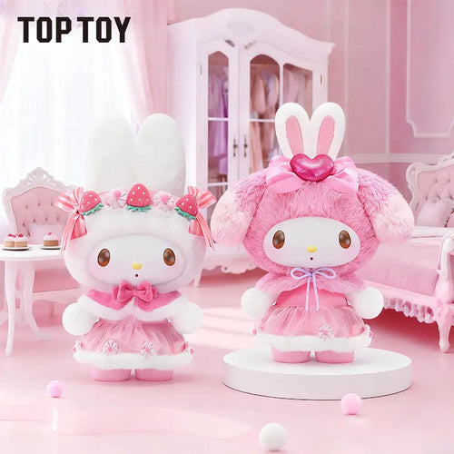 TOPTOY Mel Strawberry Cookie Rainbow Frosting Series Plush Doll | Qootoy