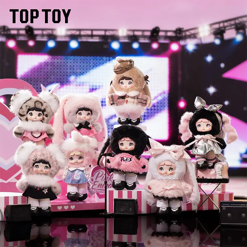 TOPTOY Nommi Pink Energy Vinyl & Plush Charm Blind Box