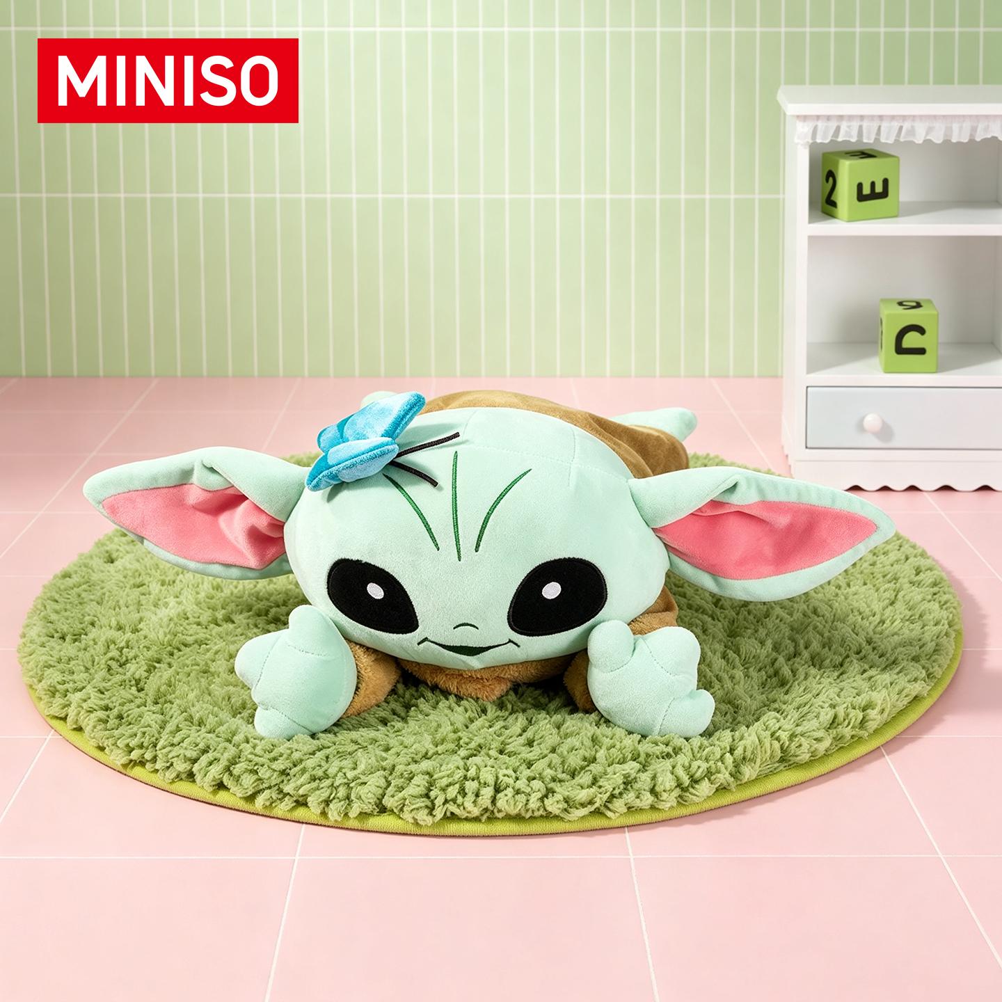 MINISO Star Wars Grogu Lying Plush Pillow & Hanging Pendant