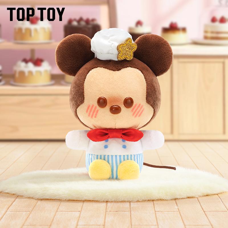 TOPTOY Mickey&Minnie Cocoa Workshop Plush Pendant Blind Box with Stitch