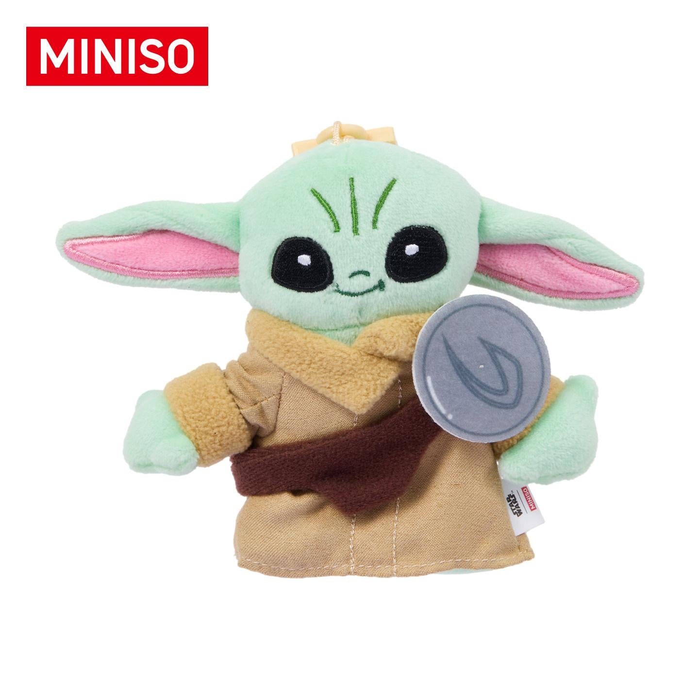 MINISO Star Wars Grogu Lying Plush Pillow & Hanging Pendant