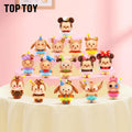 TOPTOY Mickey&Minnie Cocoa Workshop Plush Pendant Blind Box with Stitch