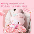 MINISO SR Sandwich Cookie Sitting Plush Toy | Qootoy