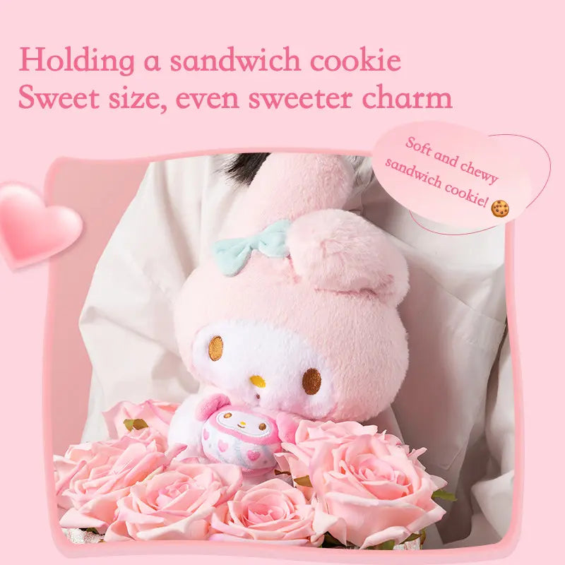 MINISO SR Sandwich Cookie Sitting Plush Toy | Qootoy