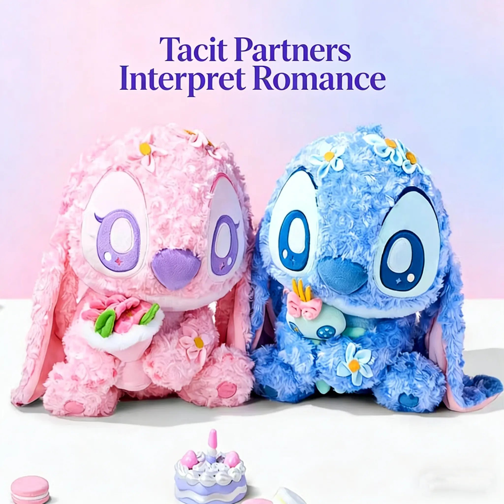 MINISO Stitch Petal Plush Sitting Doll | Qootoy