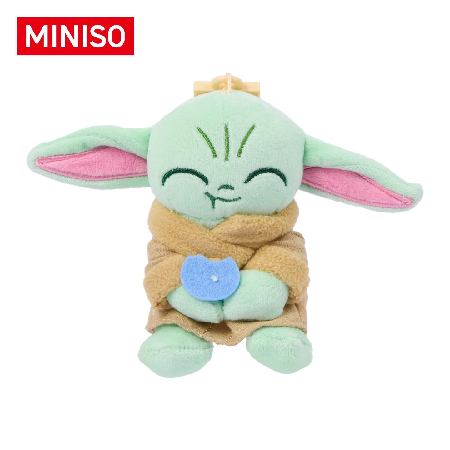 MINISO Star Wars Grogu Lying Plush Pillow & Hanging Pendant